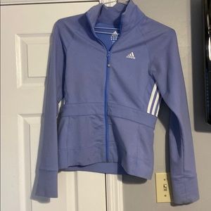 Woman's Adidas zip up Climalite jacket